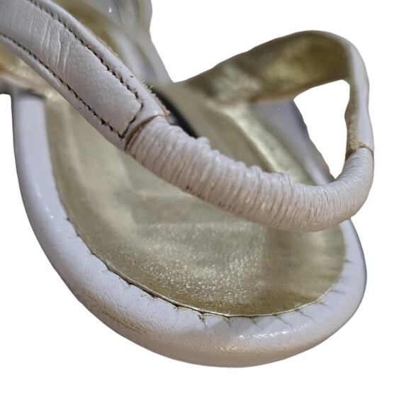 80s Pancaldi Italian Leather Strappy Heels 4 Inch Heel Size 7 1/2 AA Gently Used - Picture 9 of 12